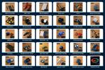ESP32 Beginner Kit: the 30 parts included, each shown from its own product photo